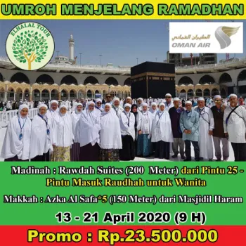 Umroh Murah Bintang 5 13  21 April 2020 9H Menjelang Ramadhan