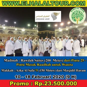 Umroh Murah Bintang 5 1018 Februari 2020 9H