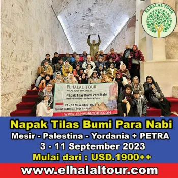 Tour Al Aqsa murah 3  11 September 2023 